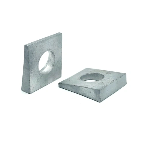ASTM F436 hardened Square Beveled Washers China Manufacturers